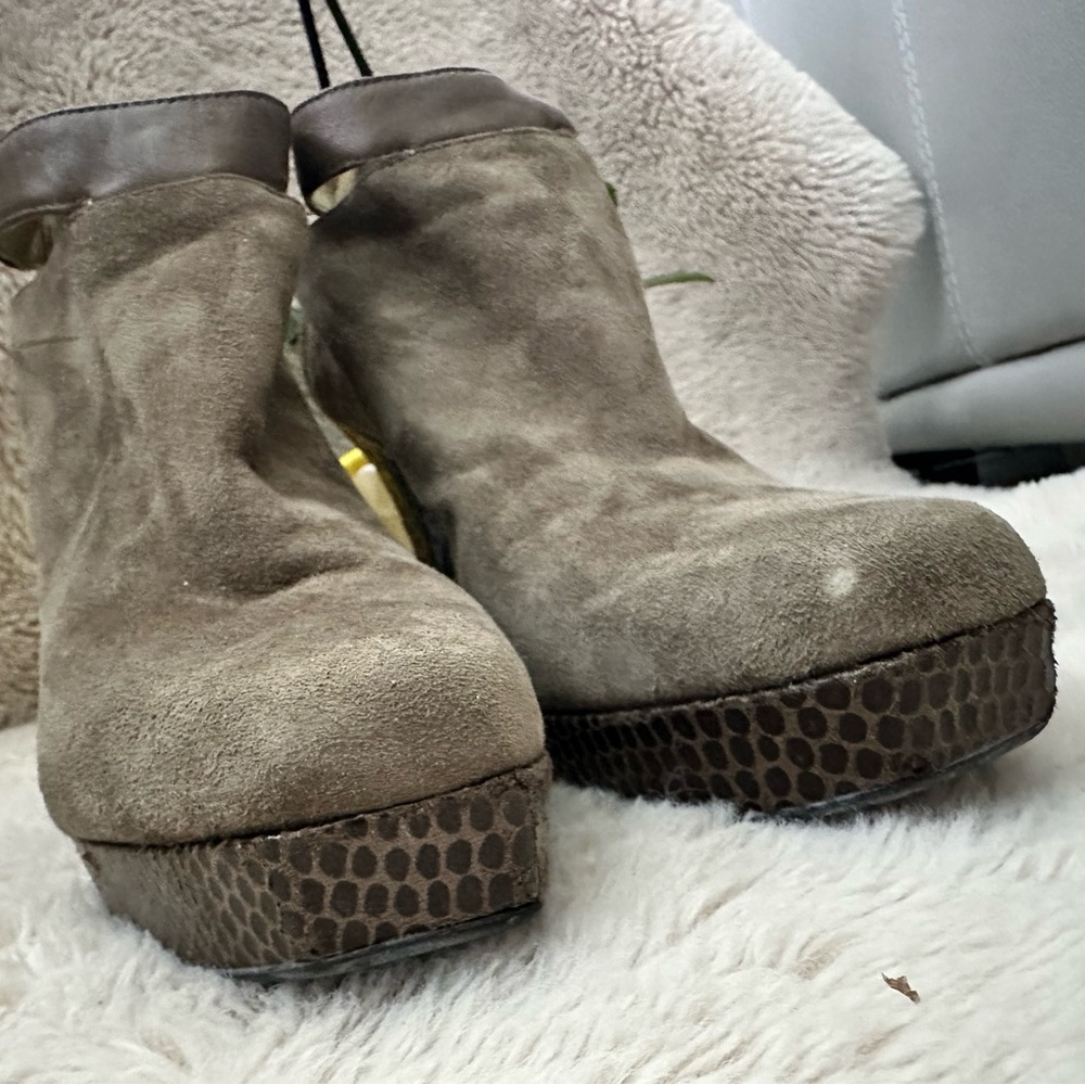 Nine West bootie.